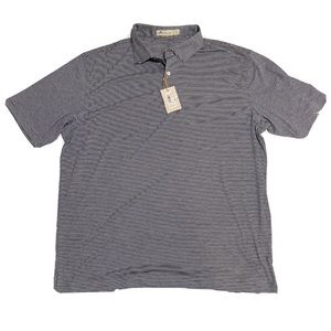 New mens tshirt size xl Peter Millar golf polo active Performance athletic $89